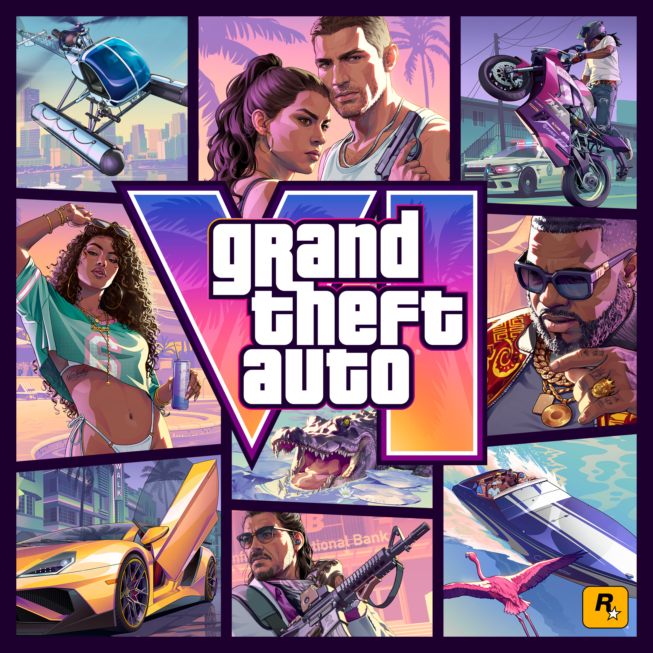 Grand Theft Auto VI key art